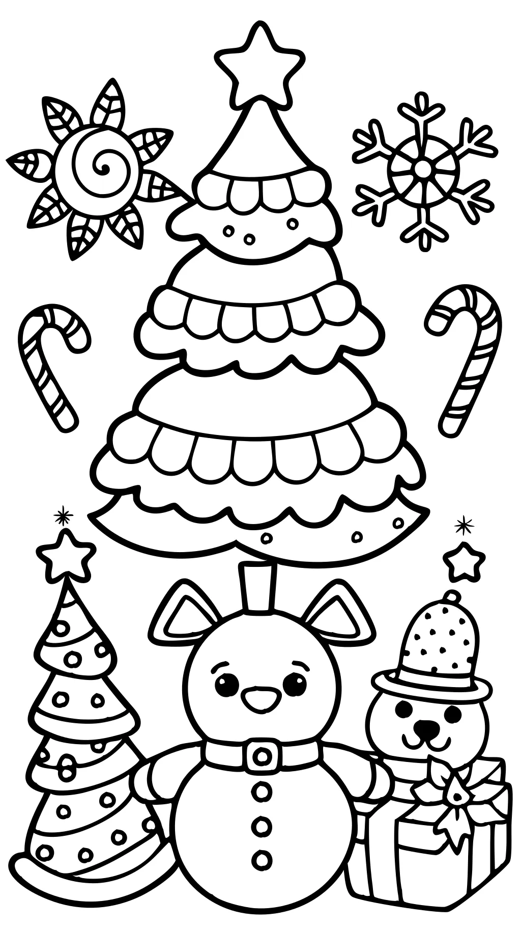 merry christmas printable coloring pages